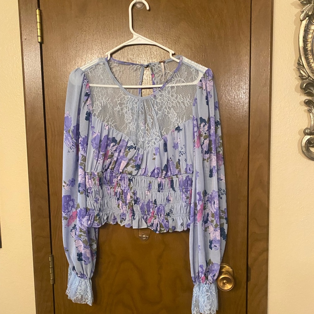 Free people blouse med